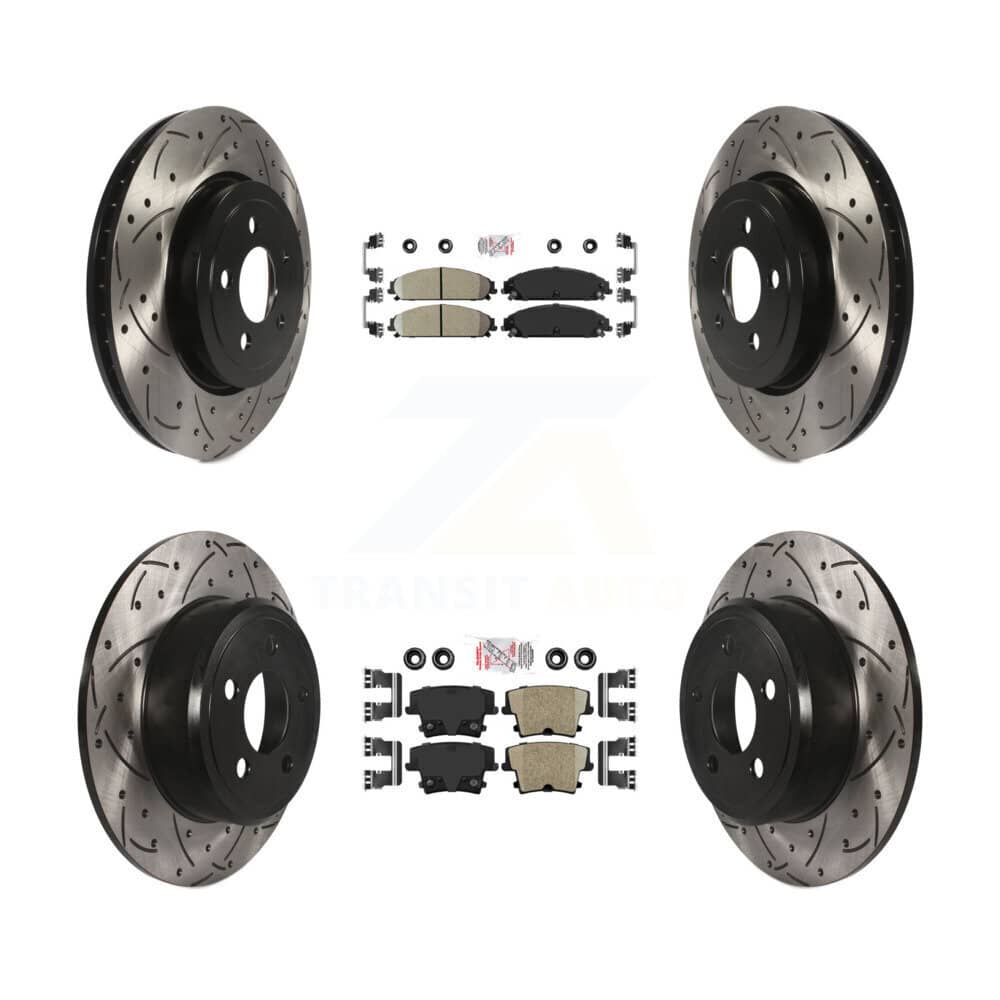 Transit Auto - KDA-101566 - Front and Rear Disc Brake Kits