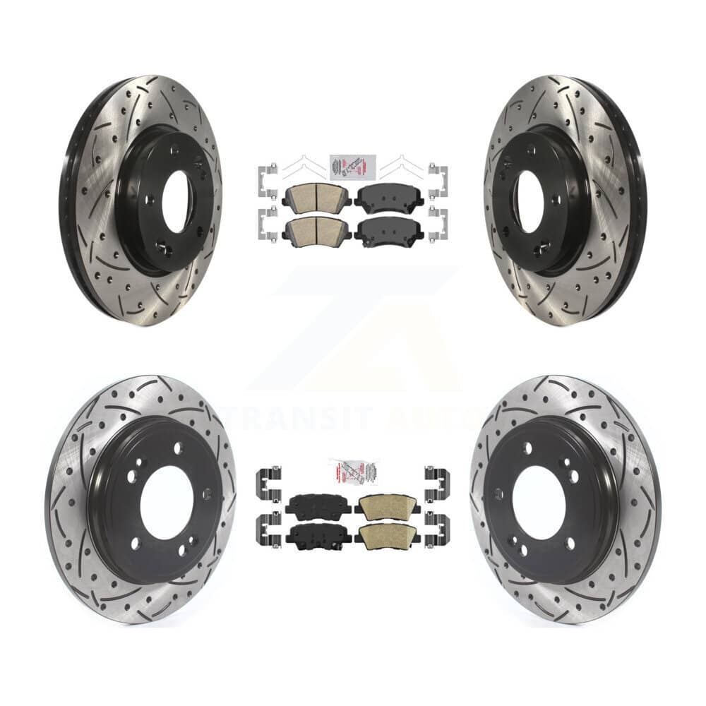 Transit Auto - KDA-101593 - Front and Rear Disc Brake Kits
