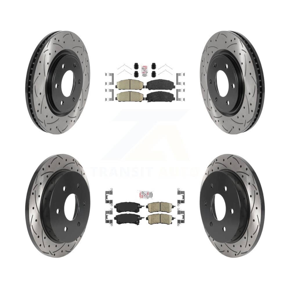 Transit Auto - KDA-101630 - Front and Rear Disc Brake Kits