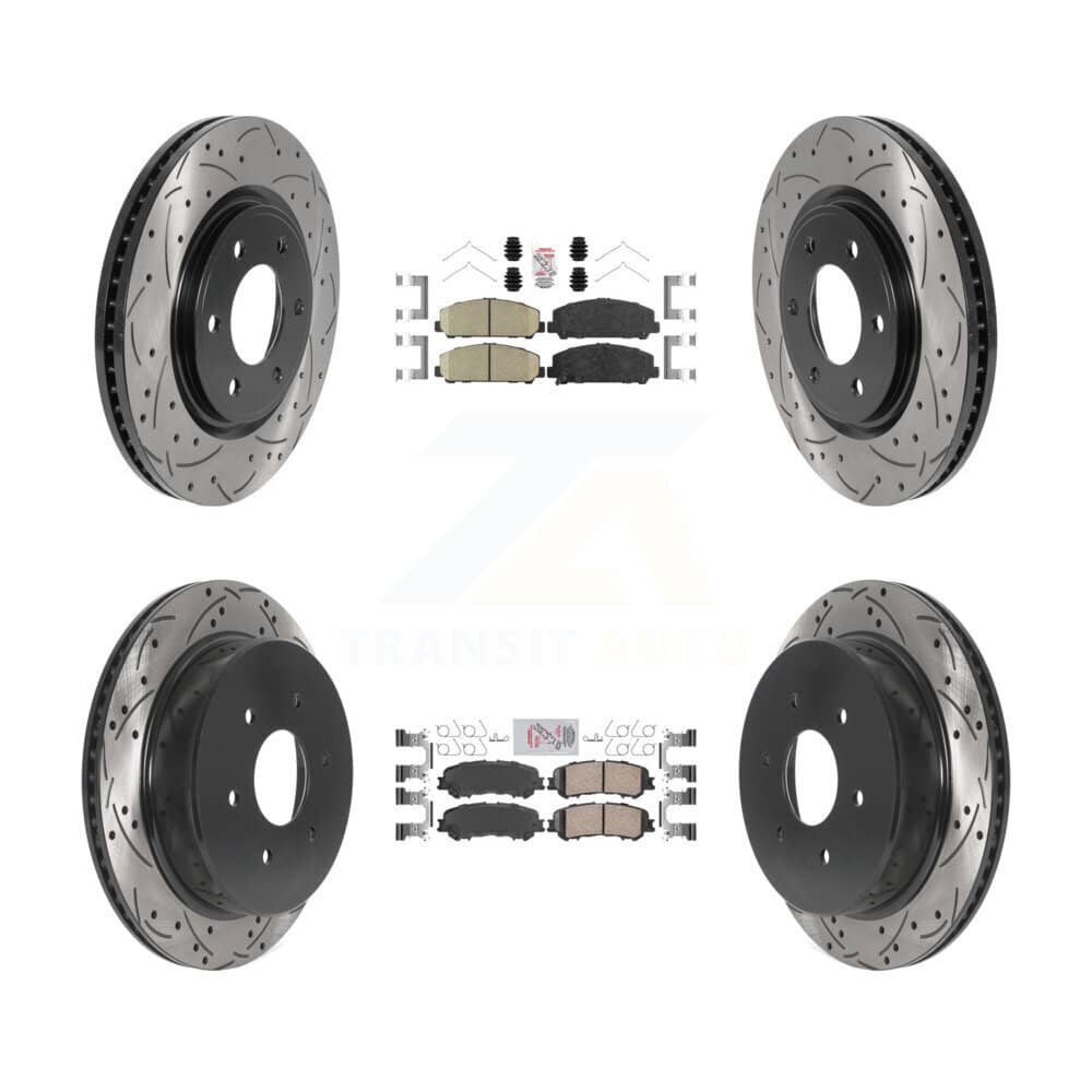 Transit Auto - KDA-101636 - Front and Rear Disc Brake Kits