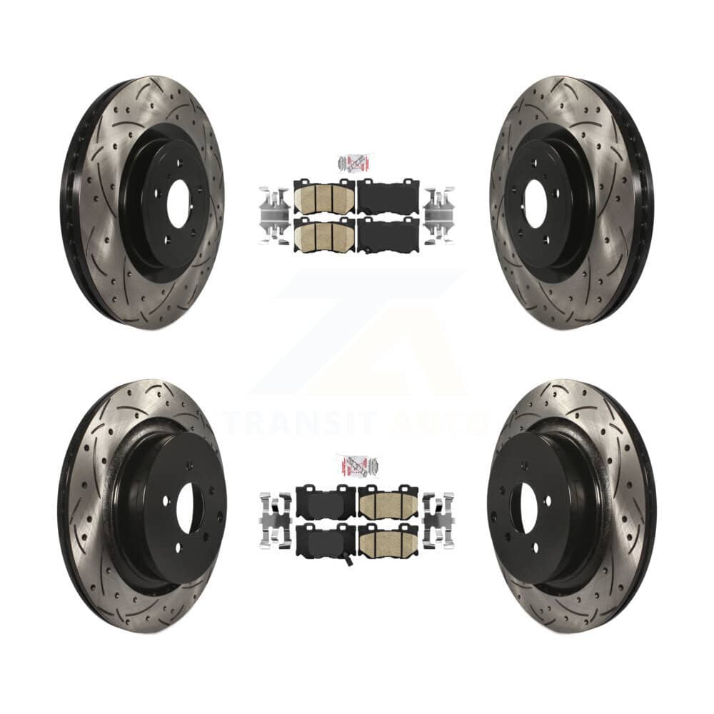 Transit Auto - KDA-101653 - Front and Rear Disc Brake Kits