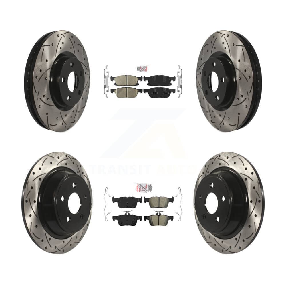 Transit Auto - KDA-101678 - Front and Rear Disc Brake Kits