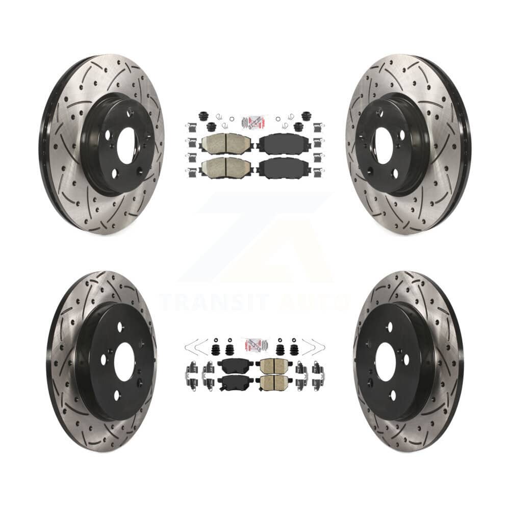 Transit Auto - KDA-101696 - Front and Rear Disc Brake Kits
