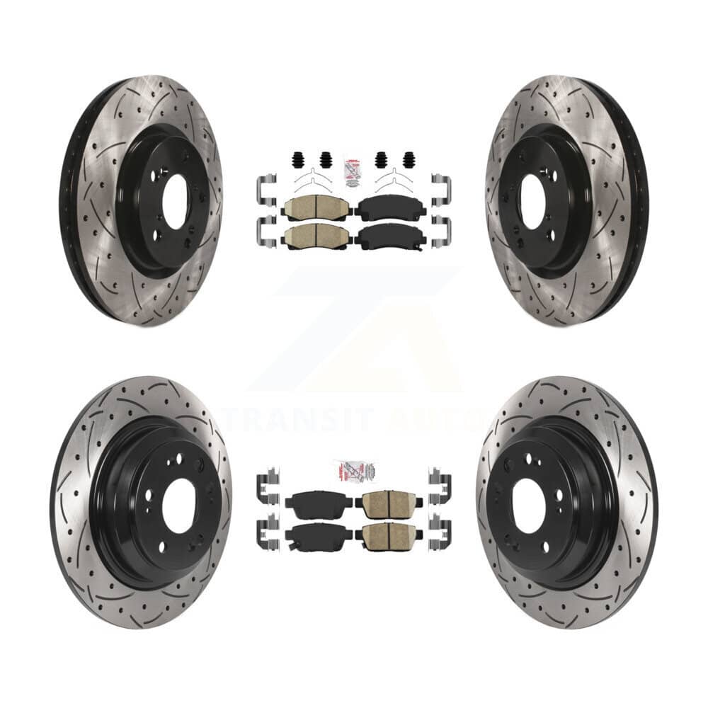 Transit Auto - KDA-101712 - Front and Rear Disc Brake Kits