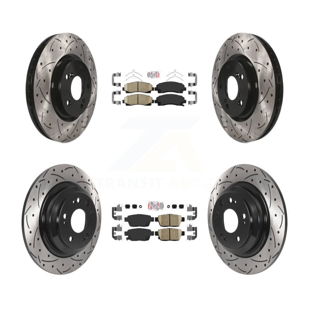 Transit Auto - KDA-101715 - Front and Rear Disc Brake Kits