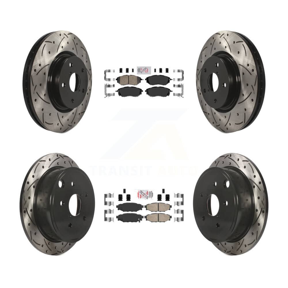 Transit Auto - KDA-101732 - Front and Rear Disc Brake Kits