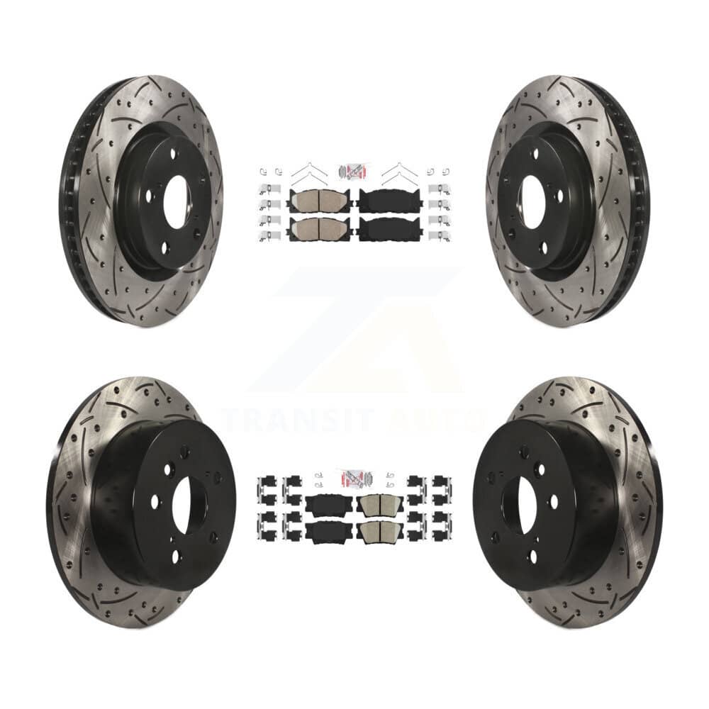Transit Auto - KDA-101737 - Front and Rear Disc Brake Kits