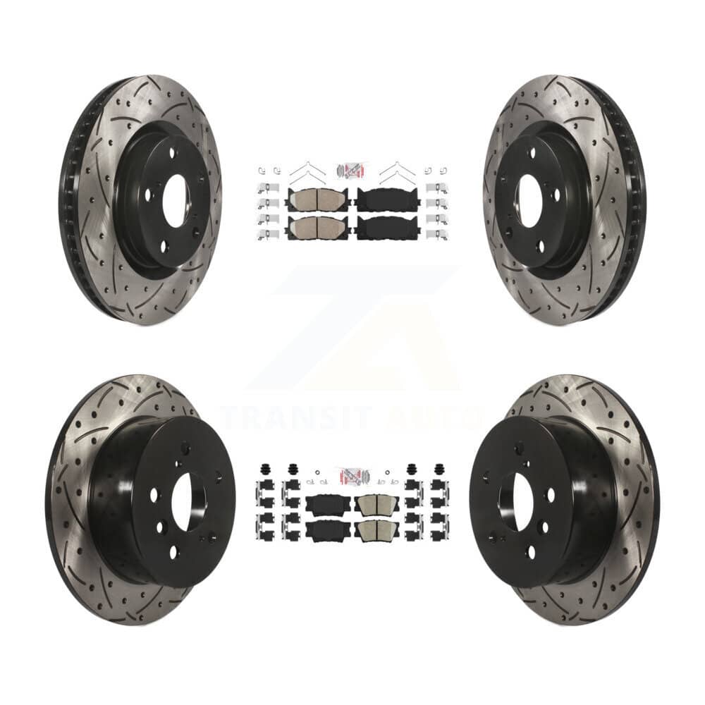 Transit Auto - KDA-101740 - Front and Rear Disc Brake Kits