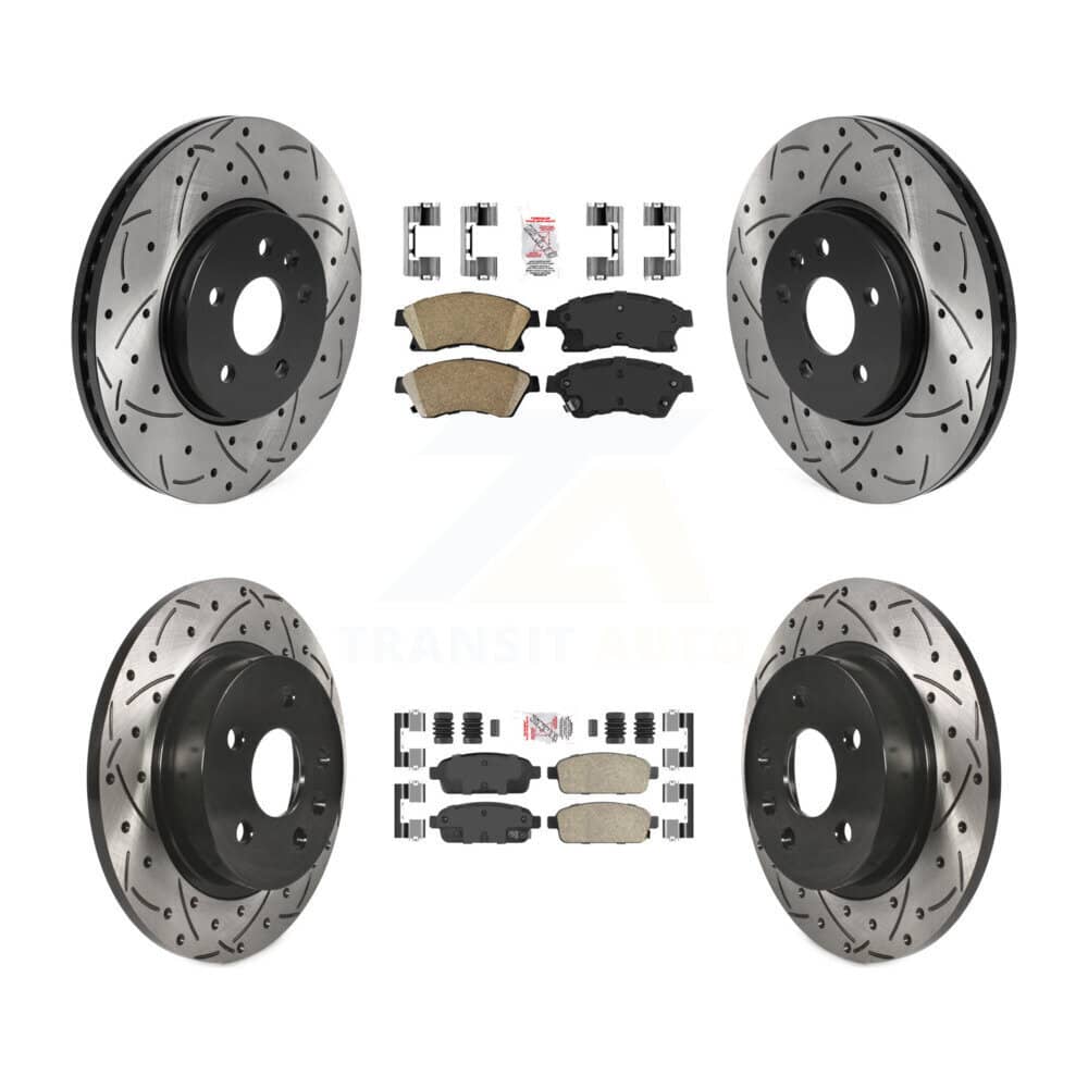 Transit Auto - KDA-101746 - Front and Rear Disc Brake Kits