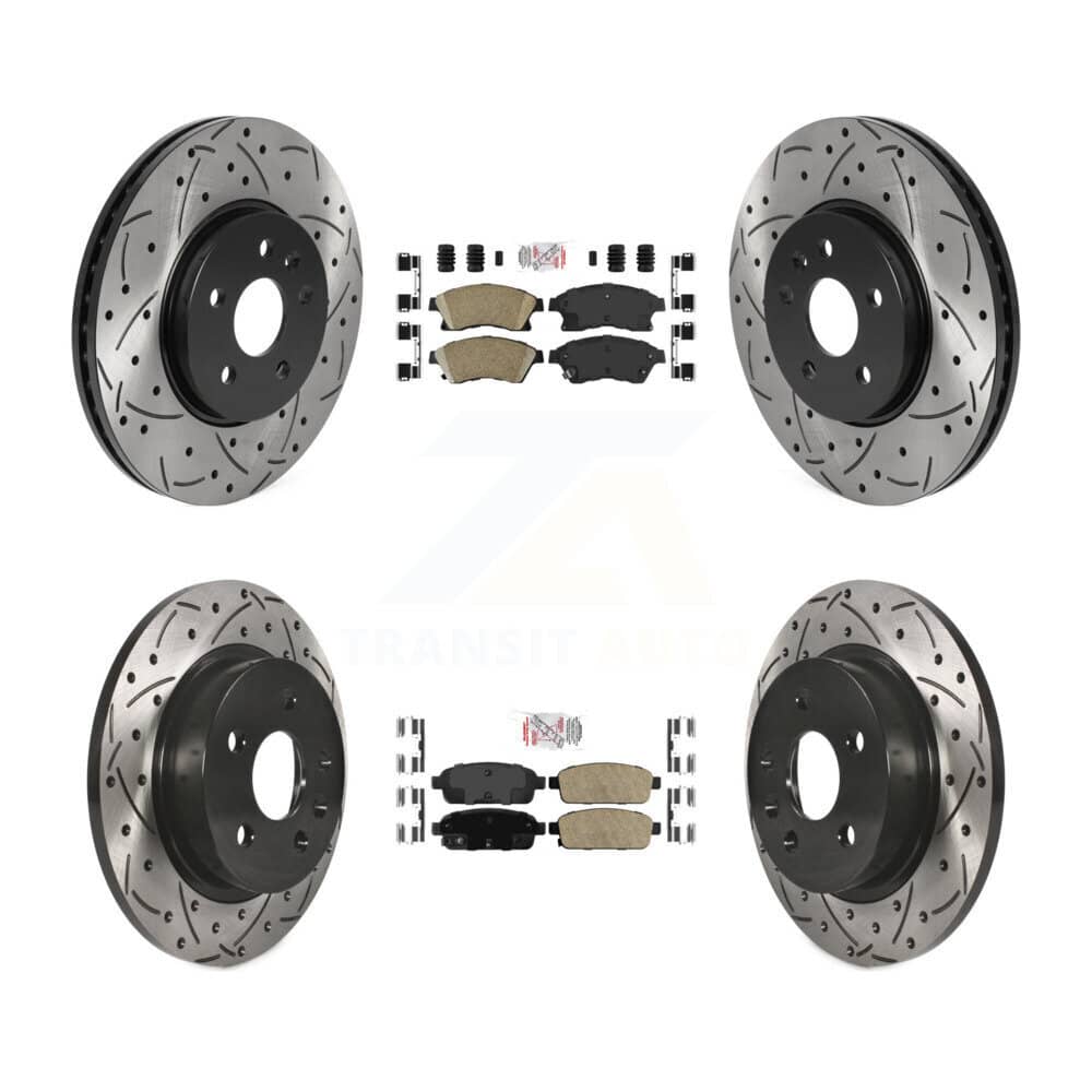 Transit Auto - KDA-101749 - Front and Rear Disc Brake Kits