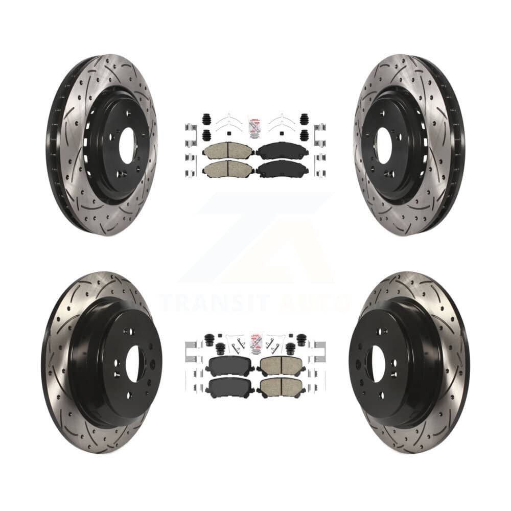 Transit Auto - KDA-101751 - Front and Rear Disc Brake Kits