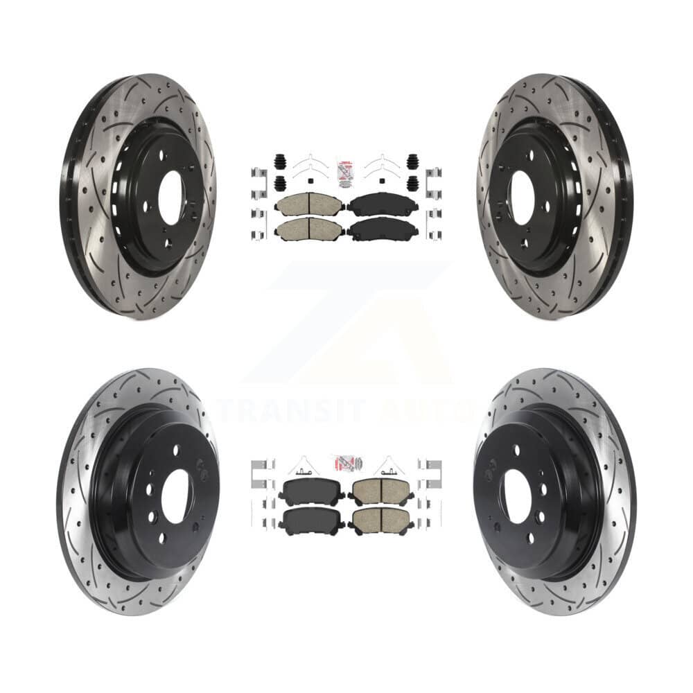 Transit Auto - KDA-101756 - Front and Rear Disc Brake Kits