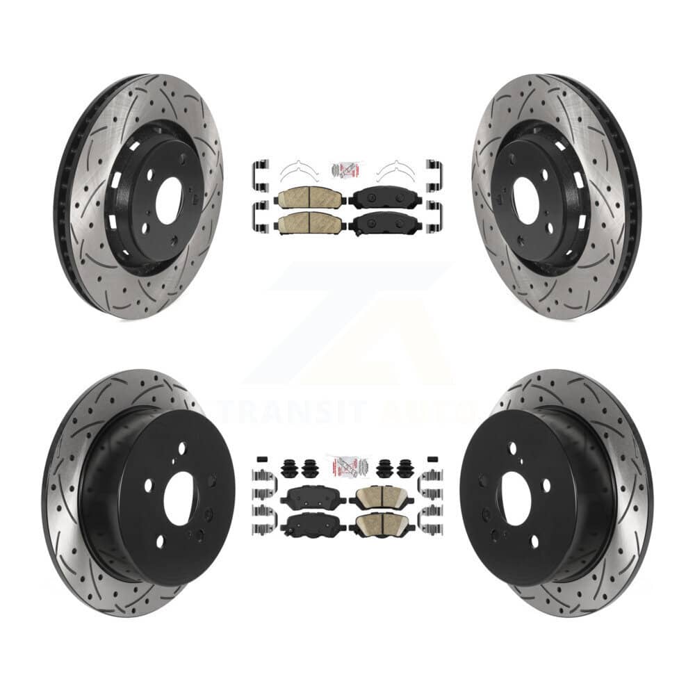 Transit Auto - KDA-101764 - Front and Rear Disc Brake Kits