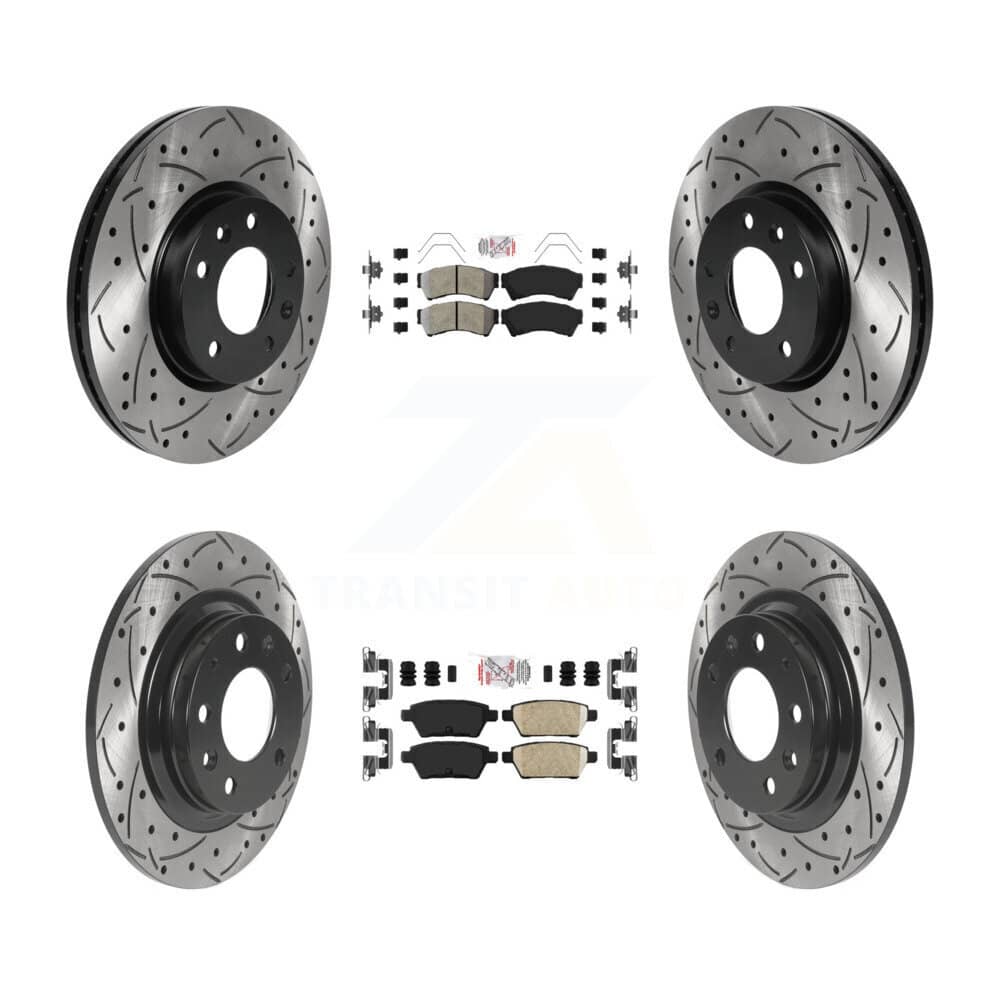 Transit Auto - KDA-101774 - Front and Rear Disc Brake Kits