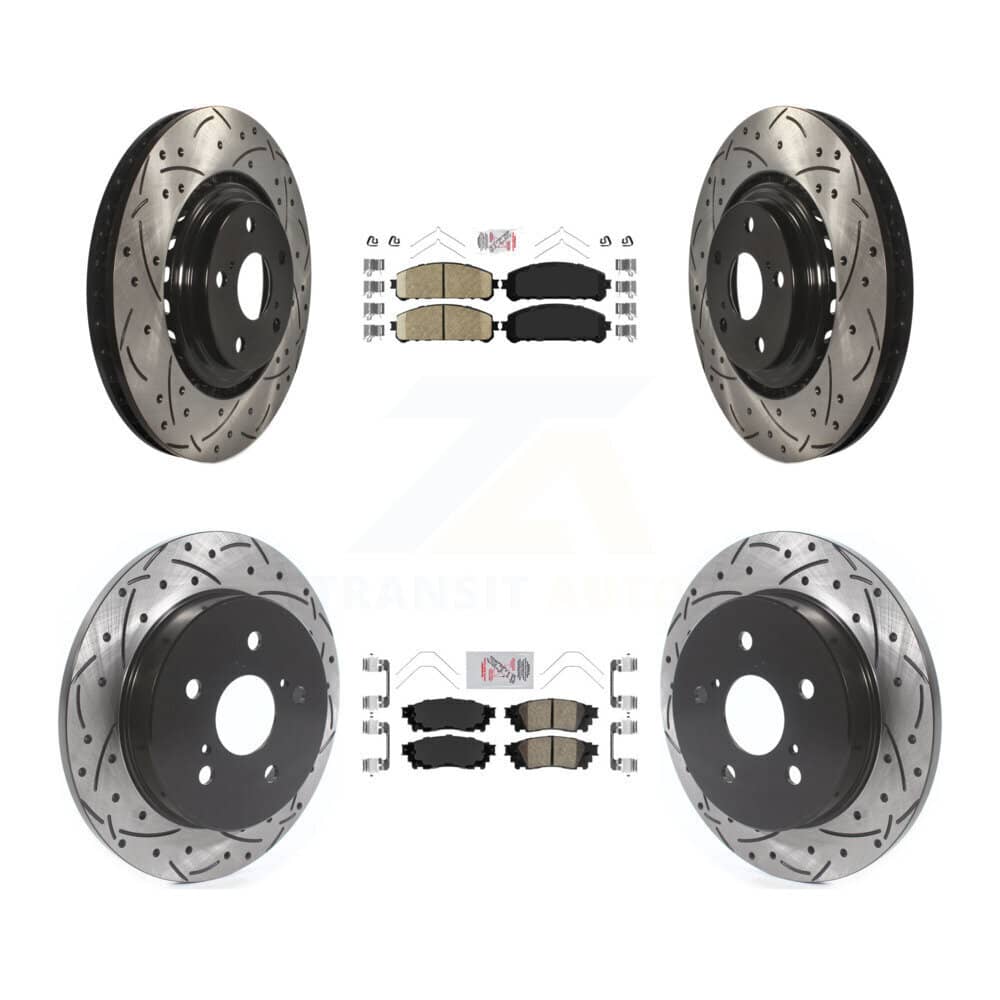 Transit Auto - KDA-101806 - Front and Rear Disc Brake Kits