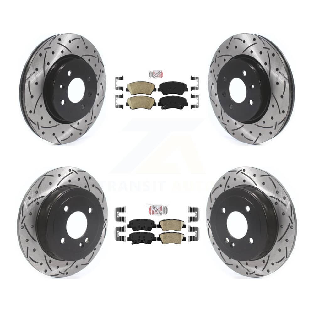 Transit Auto - KDA-101817 - Front and Rear Disc Brake Kits
