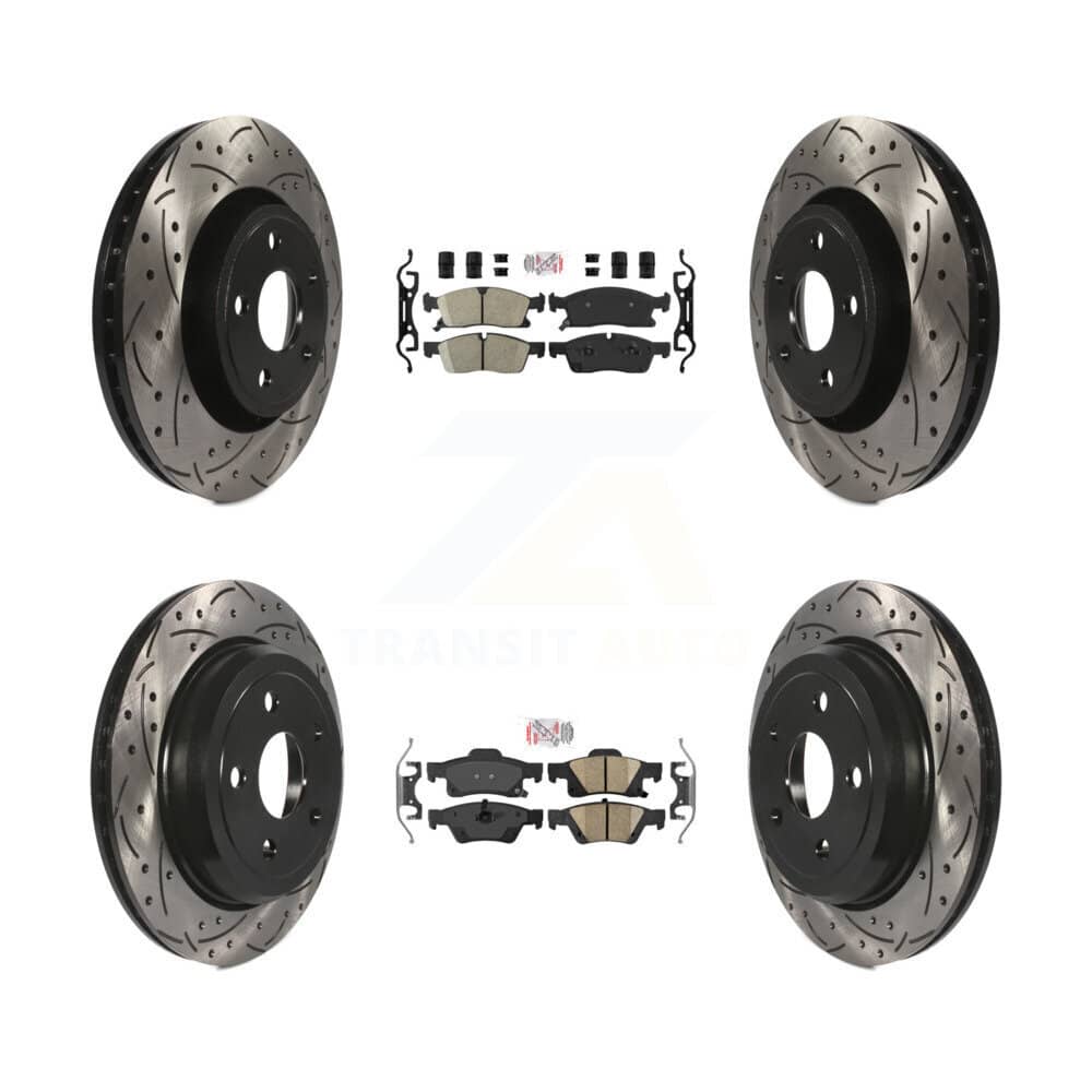 Transit Auto - KDA-101822 - Front and Rear Disc Brake Kits