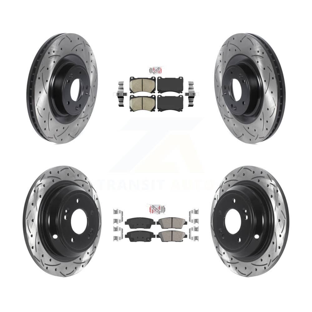 Transit Auto - KDA-101835 - Front and Rear Disc Brake Kits