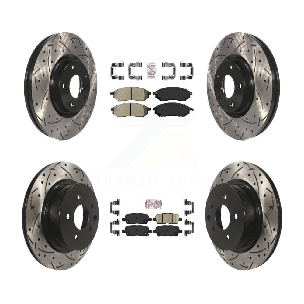 Transit Auto - KDA-101850 - Front and Rear Disc Brake Kits