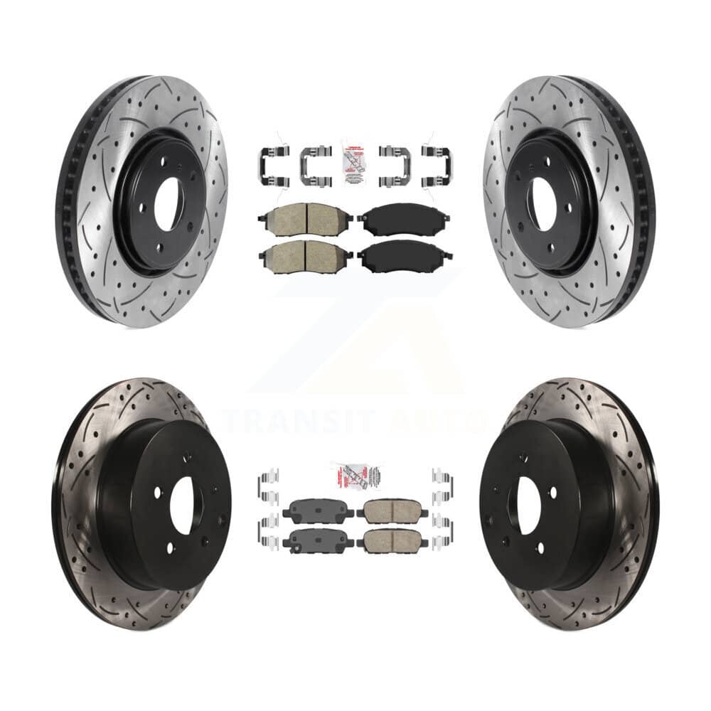 Transit Auto - KDA-101852 - Front and Rear Disc Brake Kits