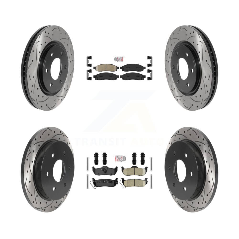 Transit Auto - KDA-101858 - Front and Rear Disc Brake Kits