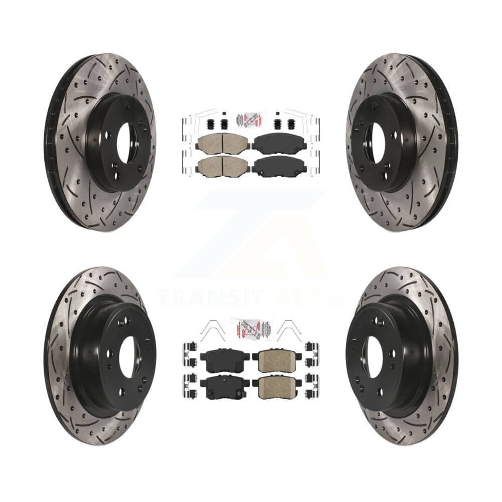 Transit Auto - KDA-102393 - Front and Rear Disc Brake Kits