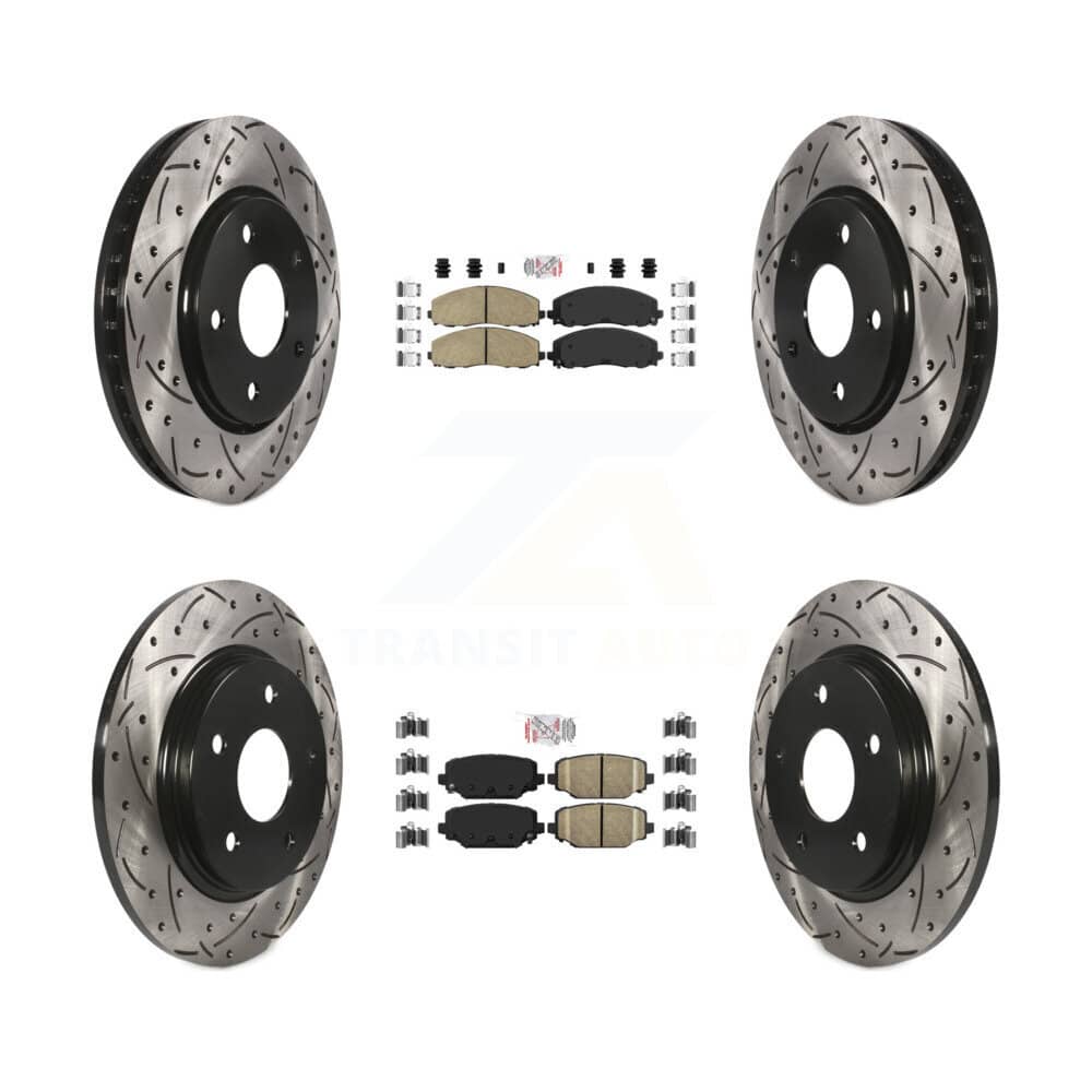 Transit Auto - KDA-102400 - Front and Rear Disc Brake Kits