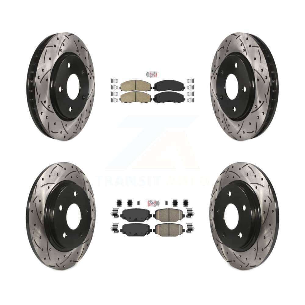 Transit Auto - KDA-102401 - Front and Rear Disc Brake Kits