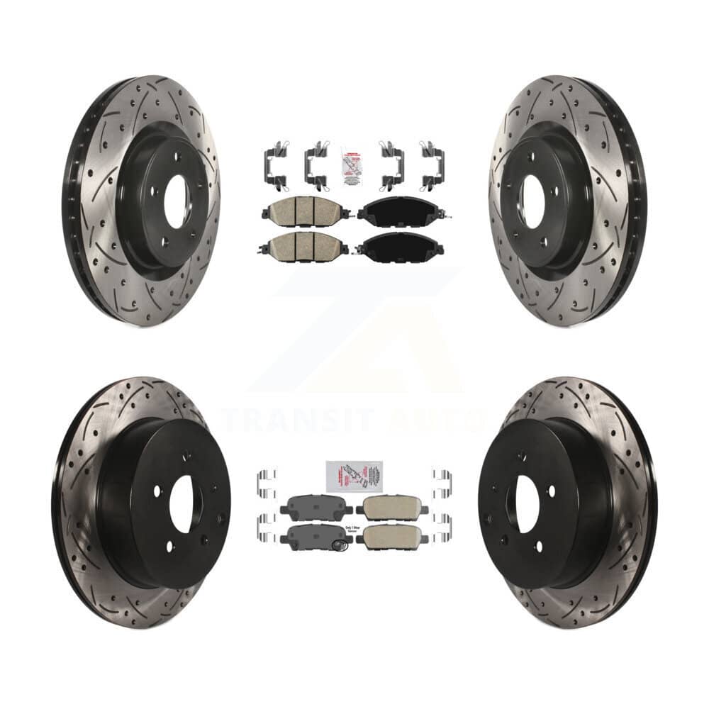 Transit Auto - KDA-102409 - Front and Rear Disc Brake Kits