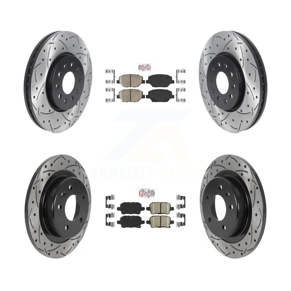 Transit Auto - KDA-102438 - Front and Rear Disc Brake Kits