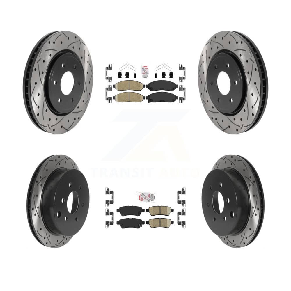 Transit Auto - KDA-102443 - Front and Rear Disc Brake Kits