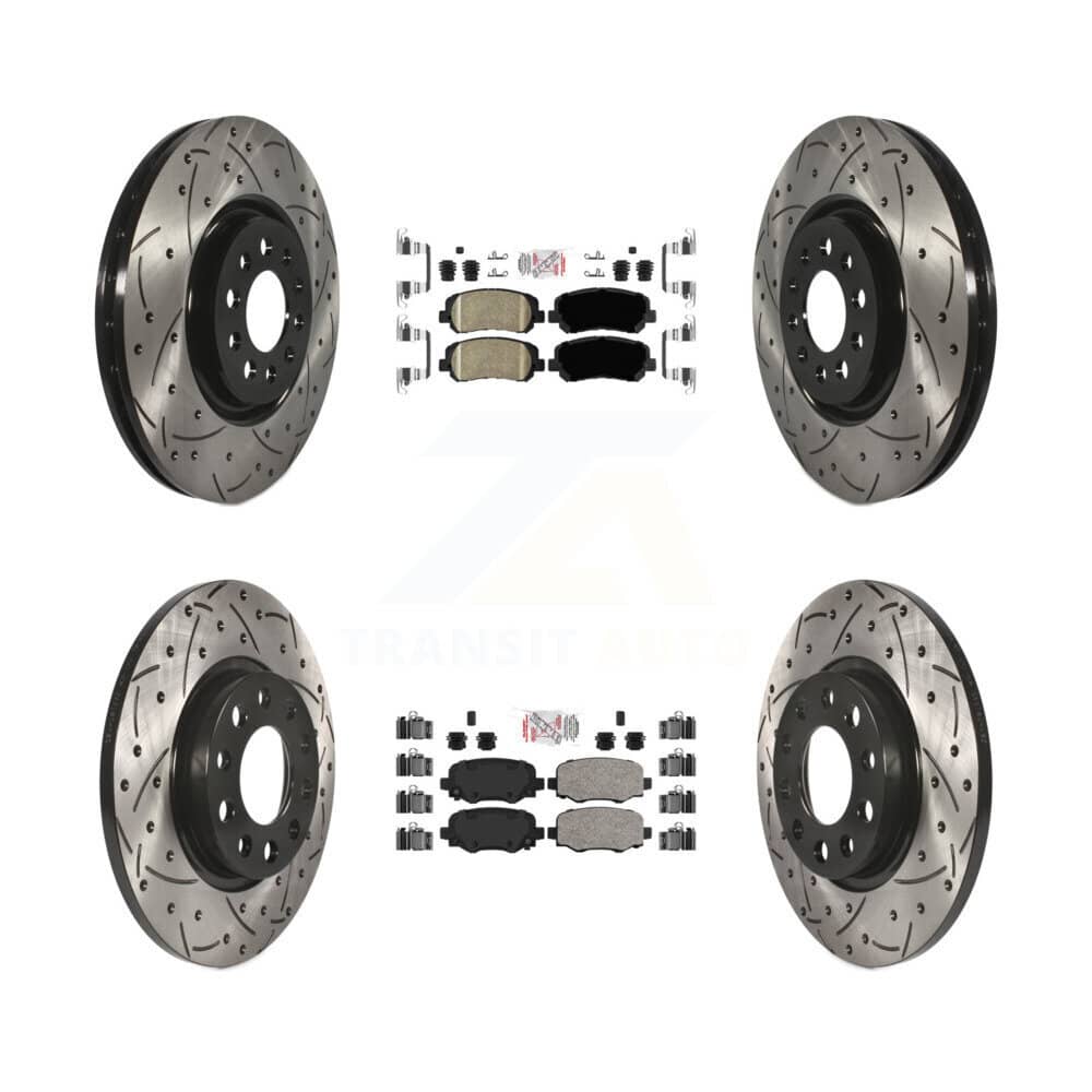 Transit Auto - KDA-102445 - Front and Rear Disc Brake Kits