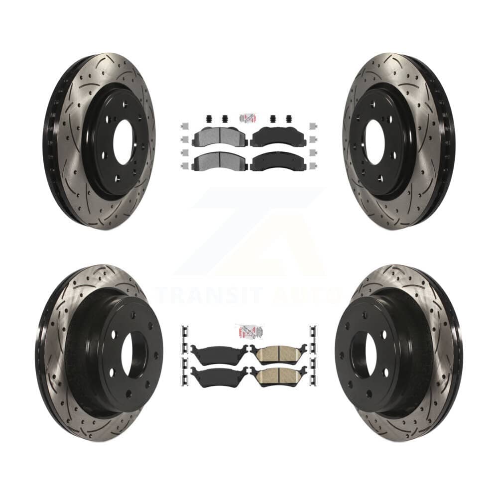 Transit Auto - KDA-102468 - Front and Rear Disc Brake Kits