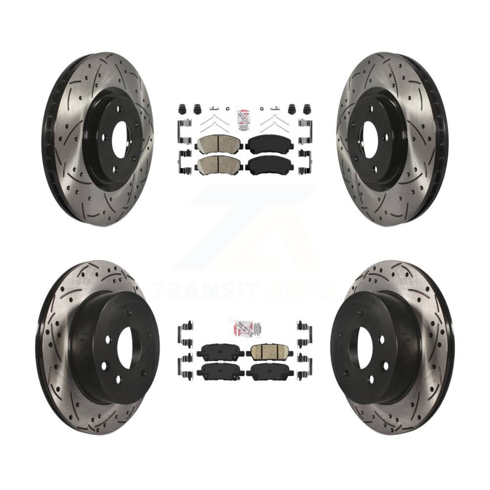 Transit Auto - KDA-102525 - Front and Rear Disc Brake Kits