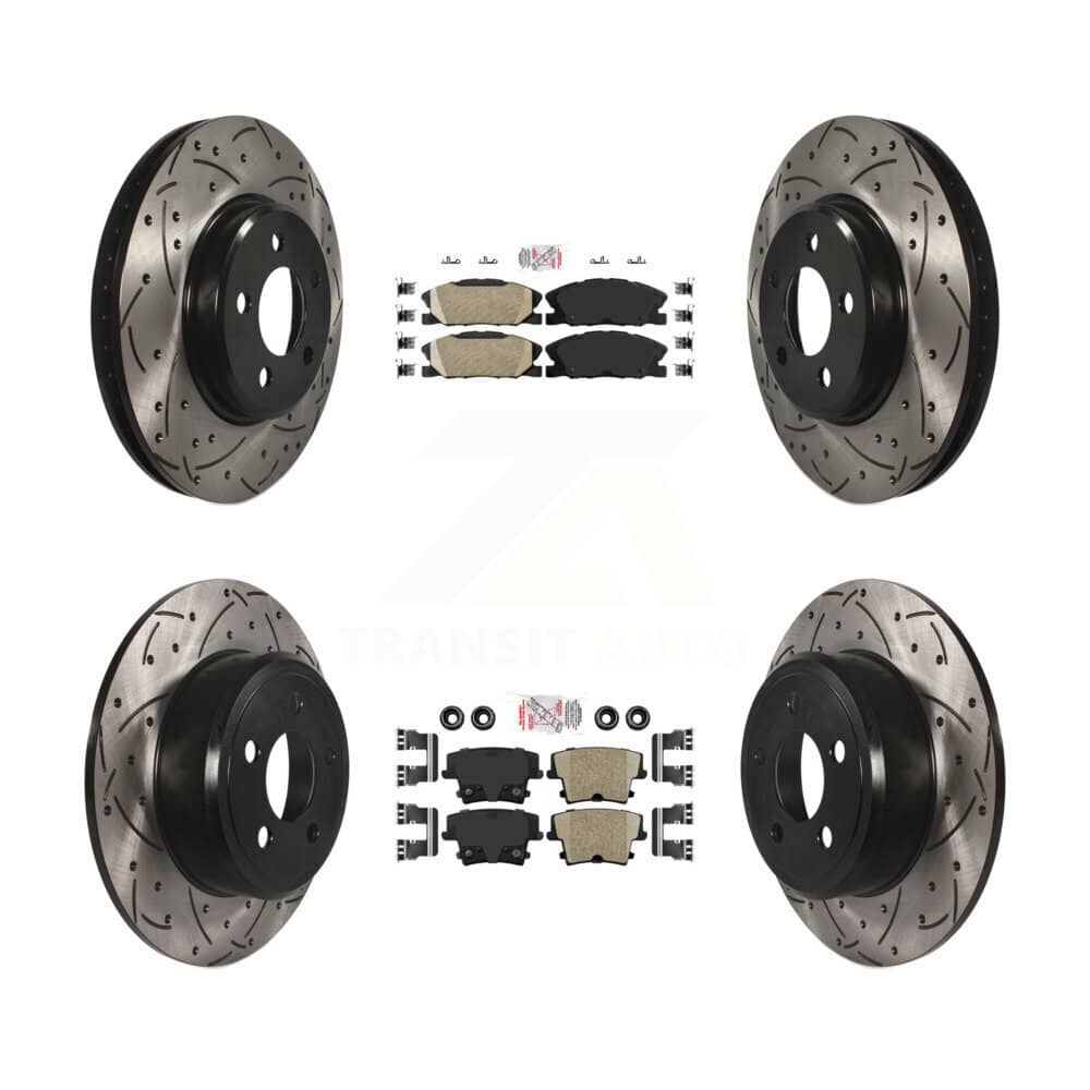 Transit Auto - KDA-102533 - Front and Rear Disc Brake Kits