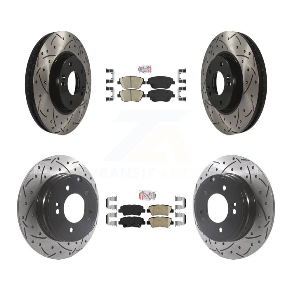 Transit Auto - KDA-102591 - Front and Rear Disc Brake Kits