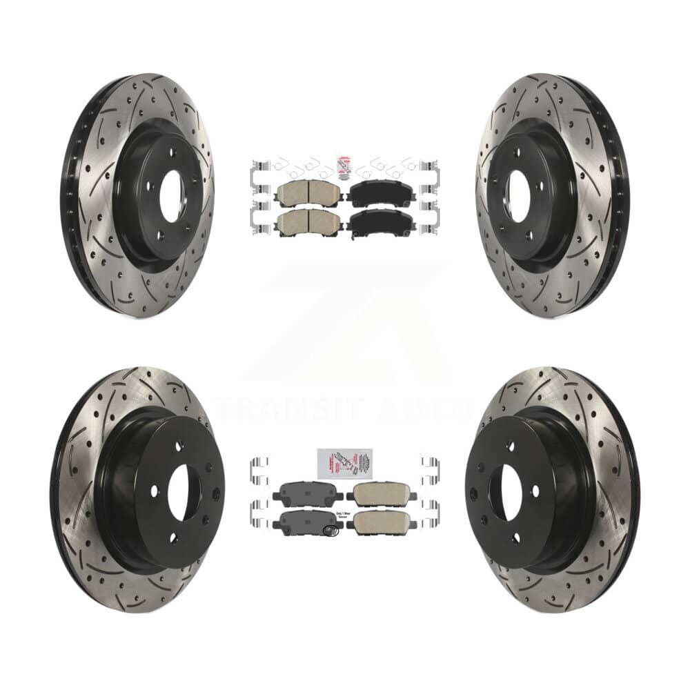 Transit Auto - KDA-102607 - Front and Rear Disc Brake Kits