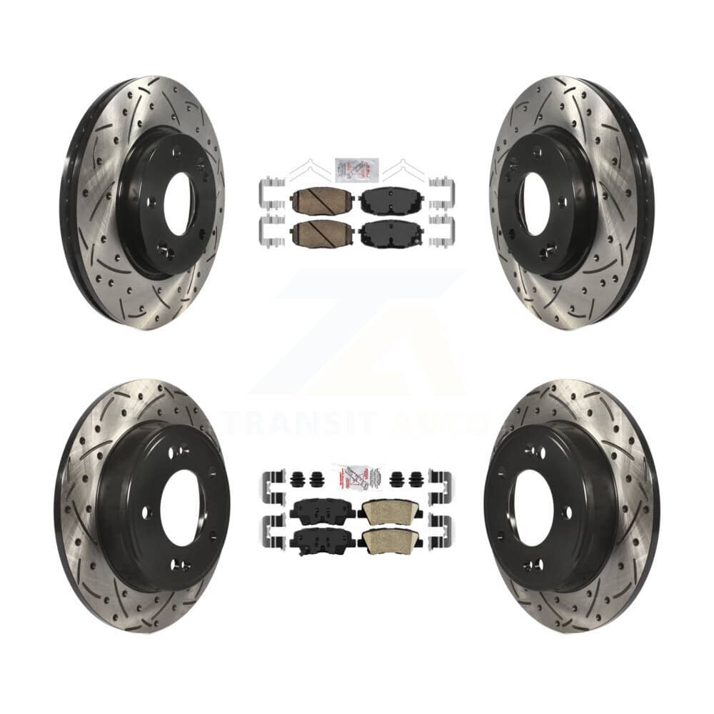Transit Auto - KDA-102640 - Front and Rear Disc Brake Kits