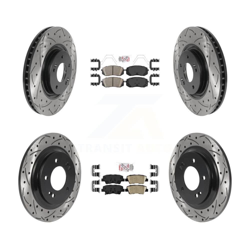 Transit Auto - KDA-102657 - Front and Rear Disc Brake Kits