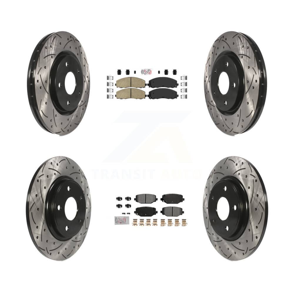 Transit Auto - KDA-102753 - Front and Rear Disc Brake Kits