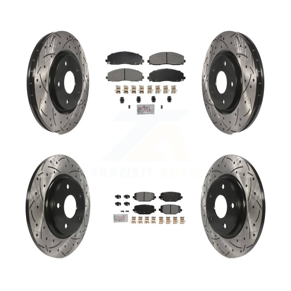 Transit Auto - KDA-102754 - Front and Rear Disc Brake Kits