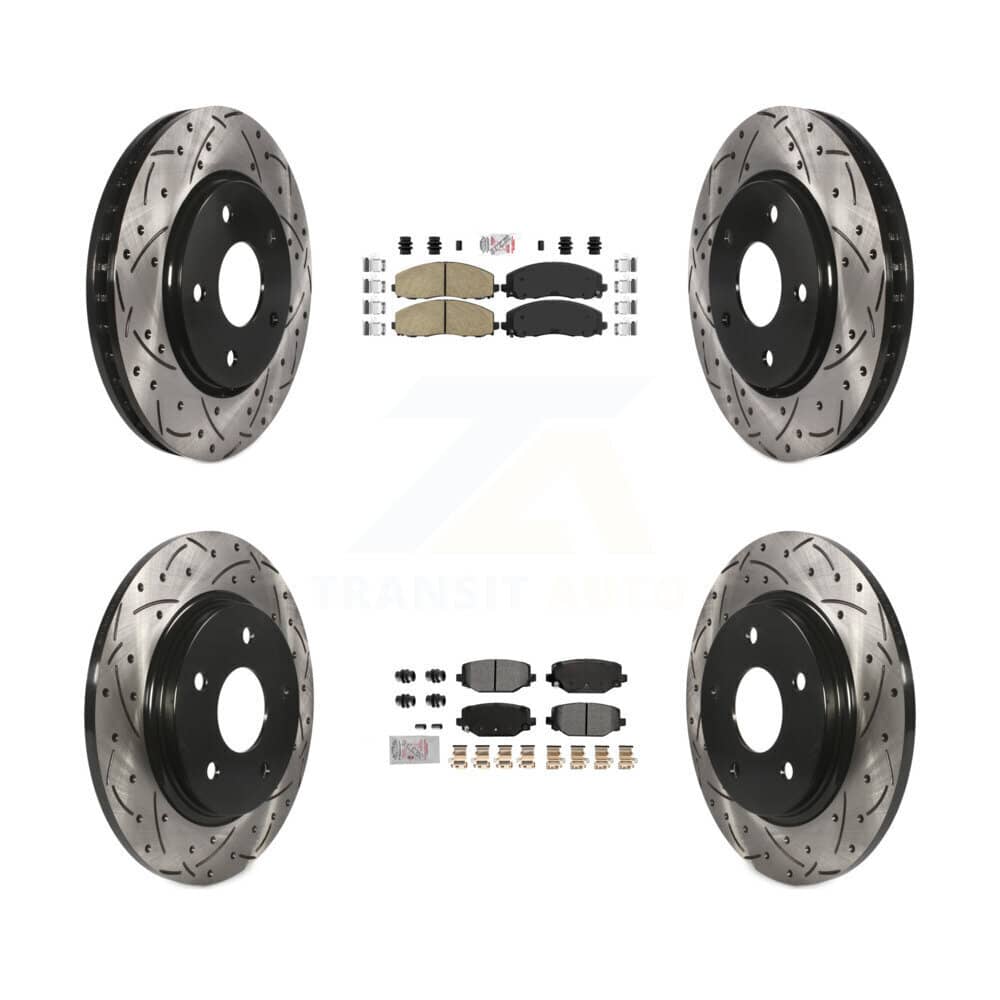 Transit Auto - KDA-102761 - Front and Rear Disc Brake Kits