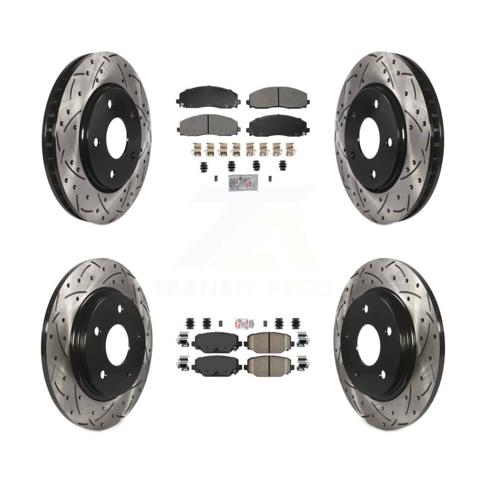 Transit Auto - KDA-102763 - Front and Rear Disc Brake Kits
