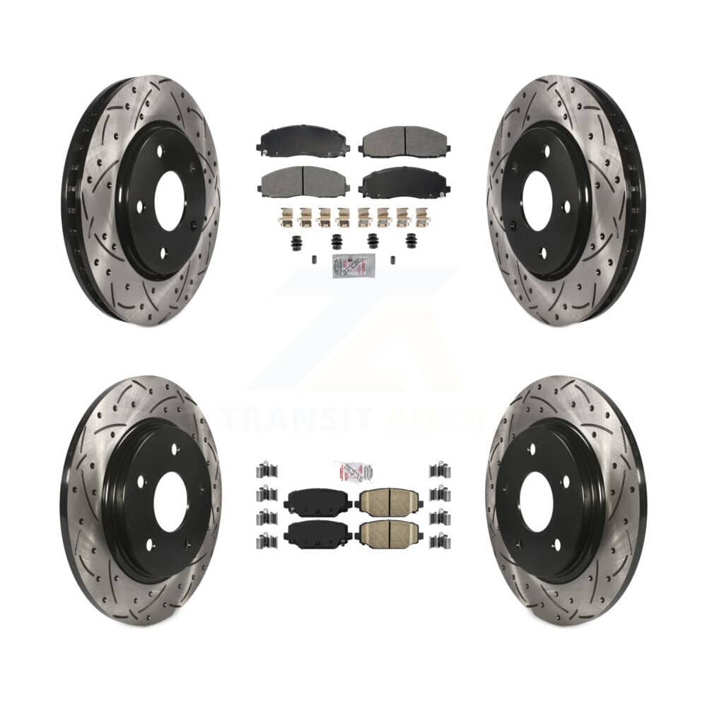 Transit Auto - KDA-102764 - Front and Rear Disc Brake Kits
