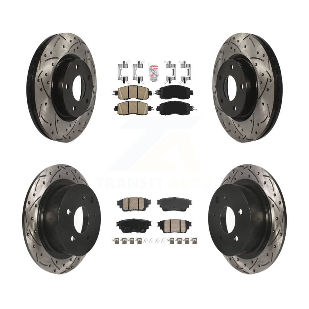 Transit Auto - KDA-102799 - Front and Rear Disc Brake Kits