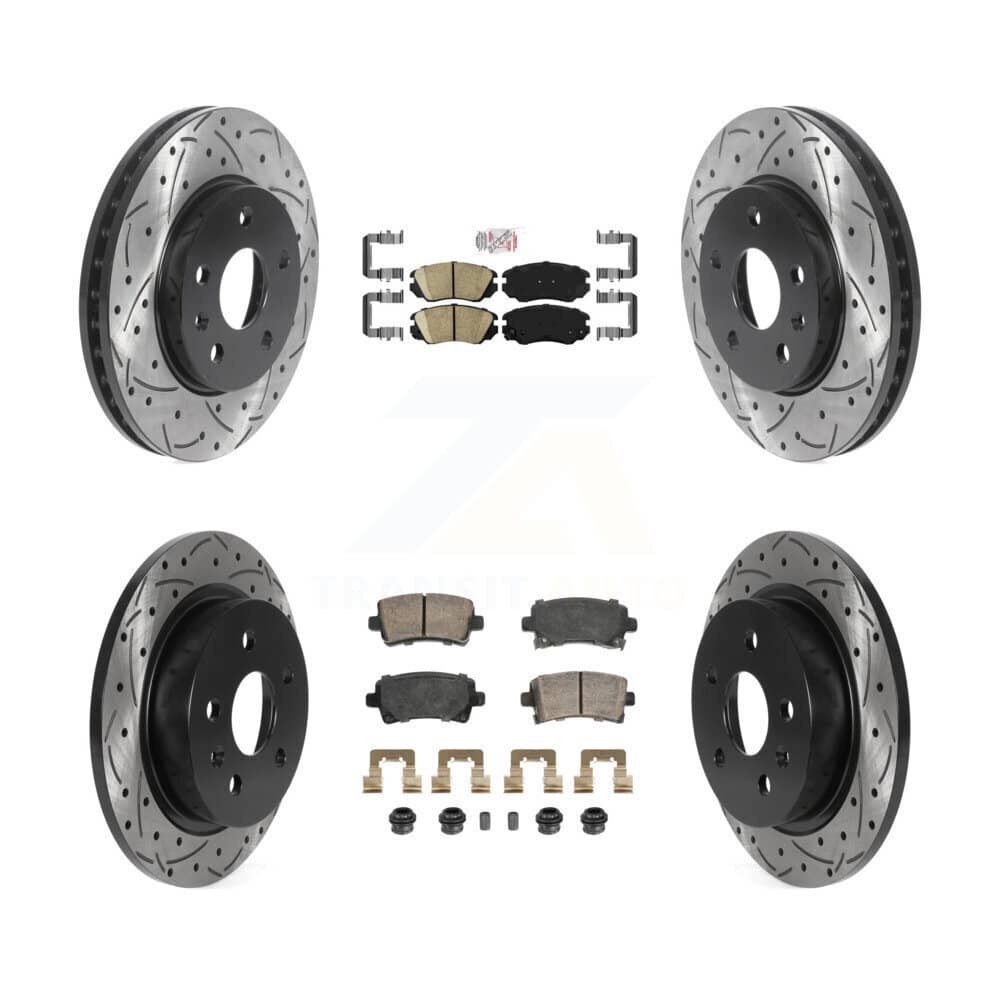 Transit Auto - KDA-102812 - Front and Rear Disc Brake Kits