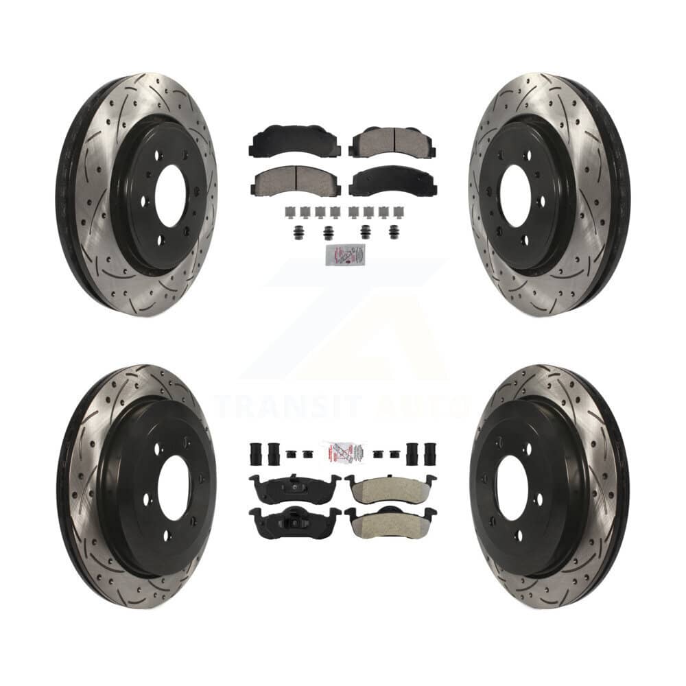 Transit Auto - KDA-102818 - Front and Rear Disc Brake Kits