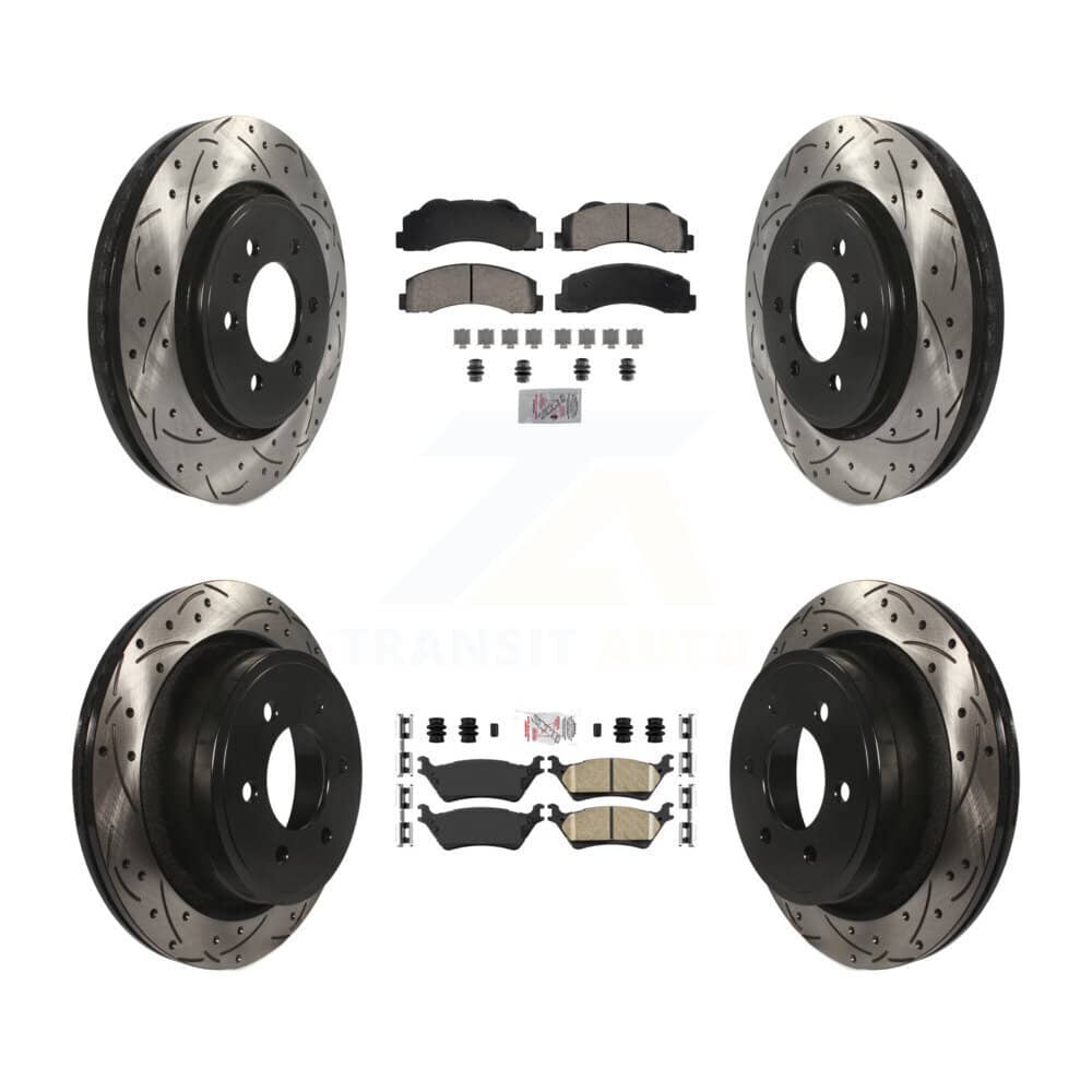 Transit Auto - KDA-102823 - Front and Rear Disc Brake Kits
