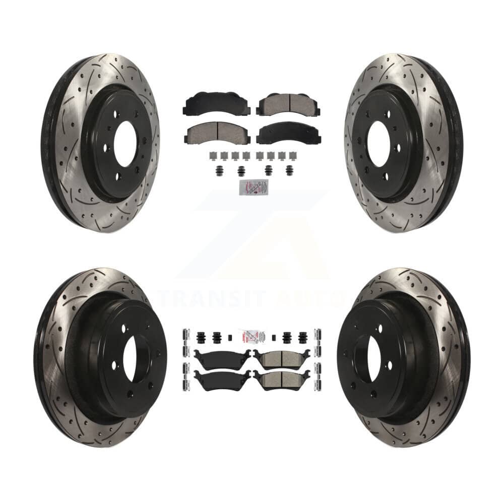 Transit Auto - KDA-102824 - Front and Rear Disc Brake Kits