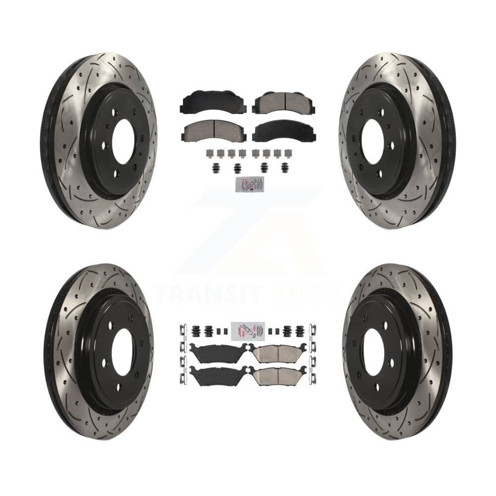 Transit Auto - KDA-102825 - Front and Rear Disc Brake Kits